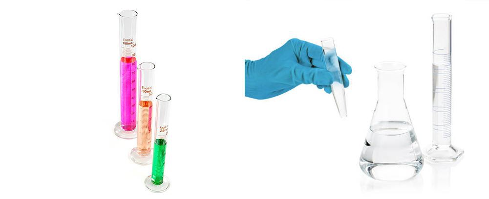 application of glass measuring cylinder 500ml