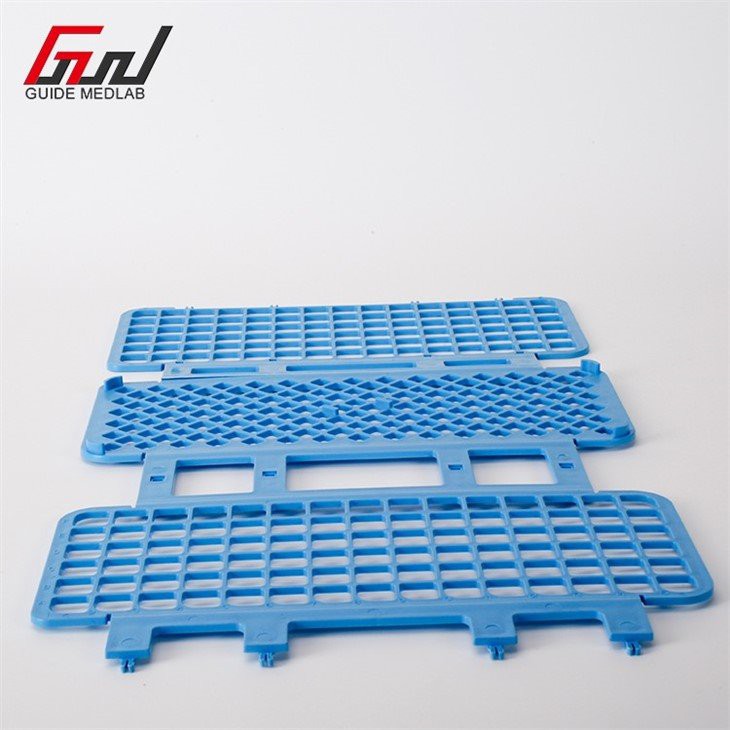 5 autoclavable test tube rack  in chemistry lab