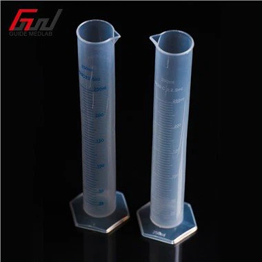 گریجویٹ پلاسٹک ماپنے والا سلنڈر 250ml